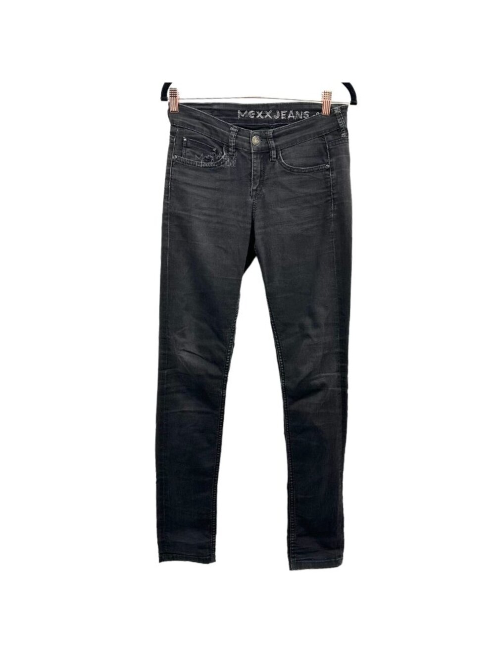 Mexx Jeans Slim Black Blast Distressed Jeans 26